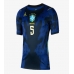 Brasil Casemiro #5 Bortedrakt Dame VM 2026 Kortermet